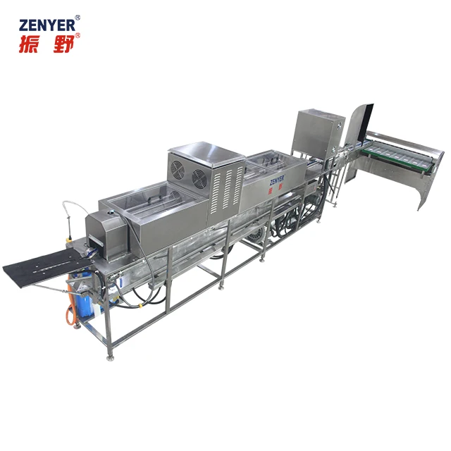 3000pcs/h egg processing machine egg cleaning grading equipment for egg farmers