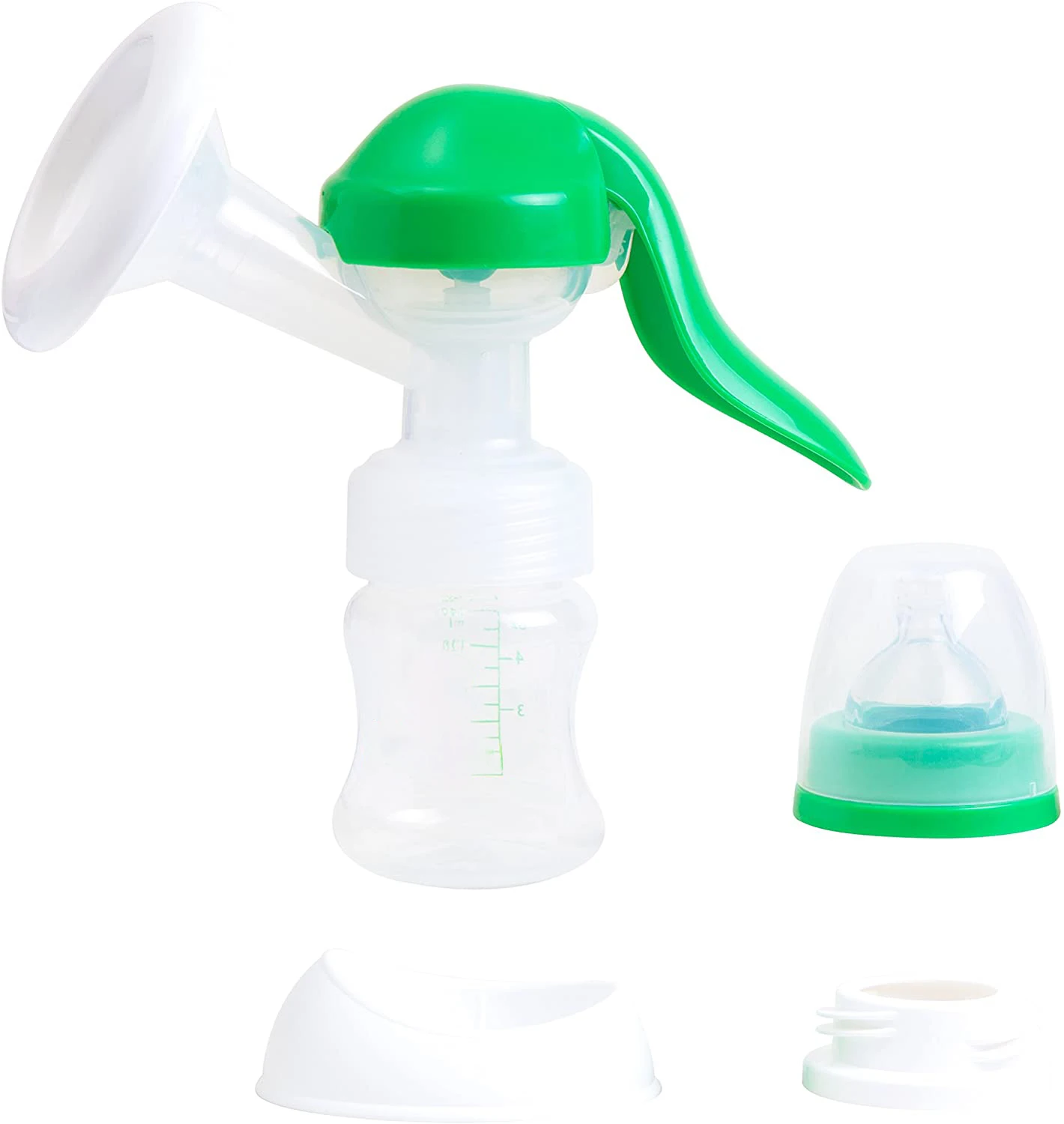 BPA free Comfortable milking Without holding Pregnant women milk milking device with dust cover Breast Pump