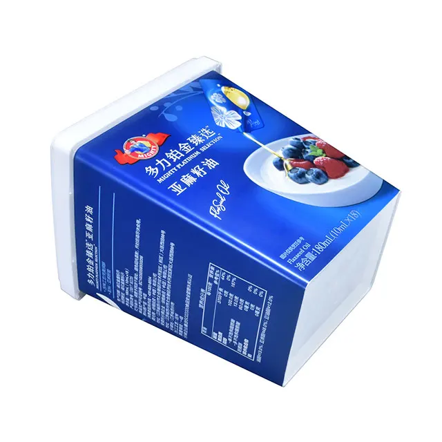 Customized Different Size IML Ice Cream Box Disposable Ice Cream Packaging Design Manufacturers