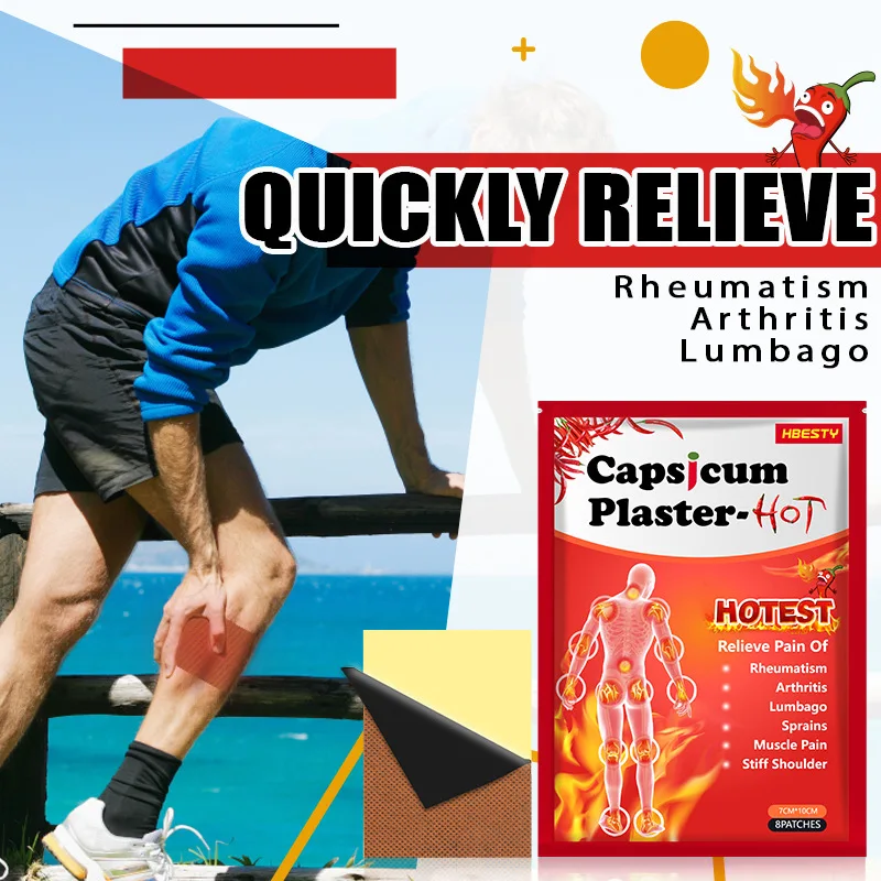 Natural herbal knee pain relief patch Pain Relieving plaster