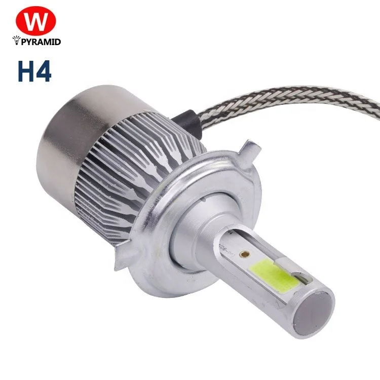 Hot product Normal model 400lm 18w led h4 headlight