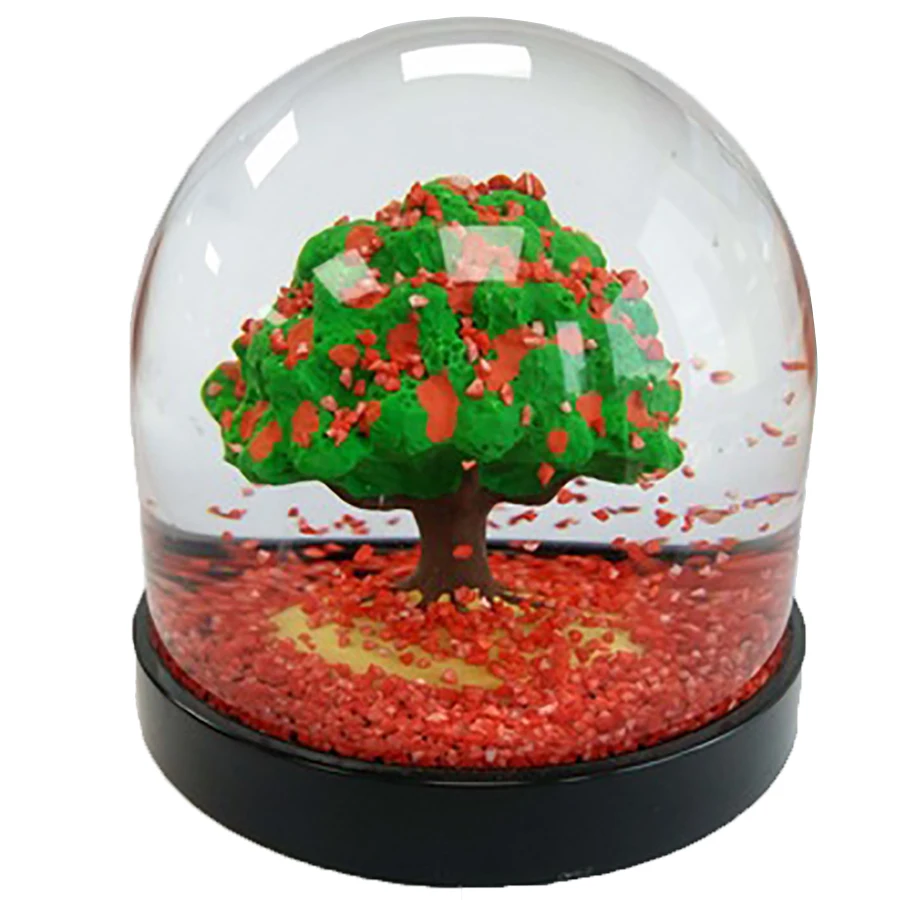 Christmas Home Souvenir Gift SnowGlobe 80 MM 100MM Diameter Snowball Wholesales Lovely Cartoon Snow Globe Snow Ball