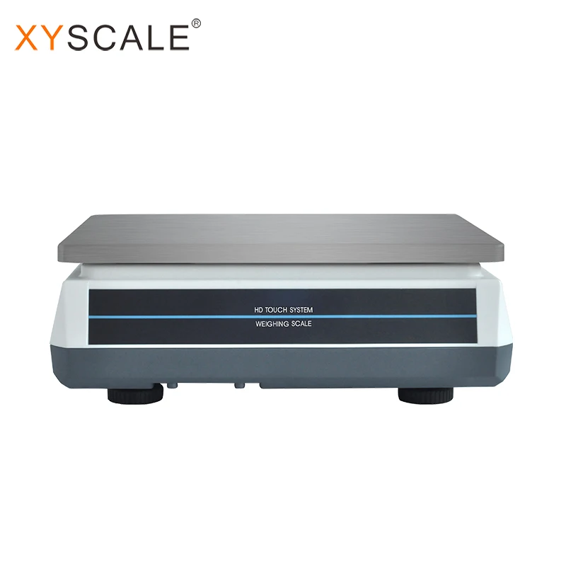 Touch screen multifunctional electronic scale. Large range and high precision. Ac/DC industrial scale