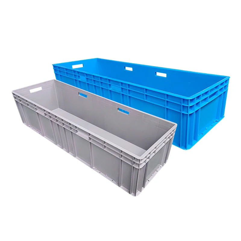 1200x400x340mm EU Heavy Duty Plastic Container Larger Load Turnover Boxes Fish Crate NEW EUROBOX