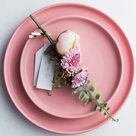 
chinese white color wholesale restaurant dinner plate with factory price 