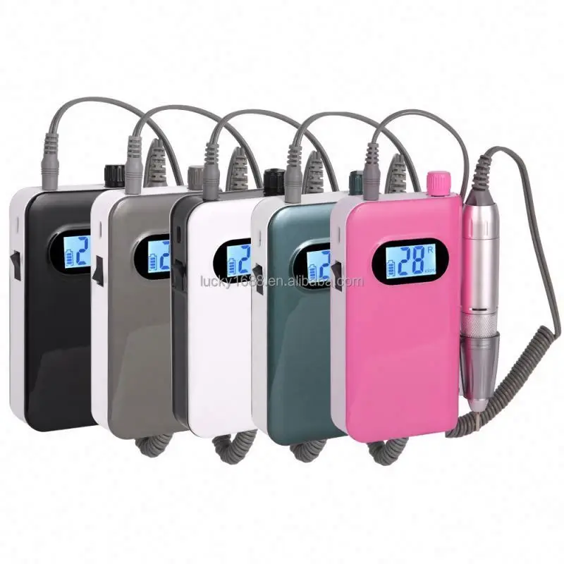 Wholesale polishing manicure pedicure device cordless 40000rpm brush motor mini nail drill machine