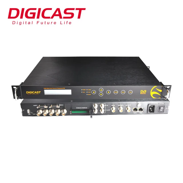 2020 DMB-9060A двухканальный Профессиональный IRD с 4 CVBS выход для демодуляции декодирования