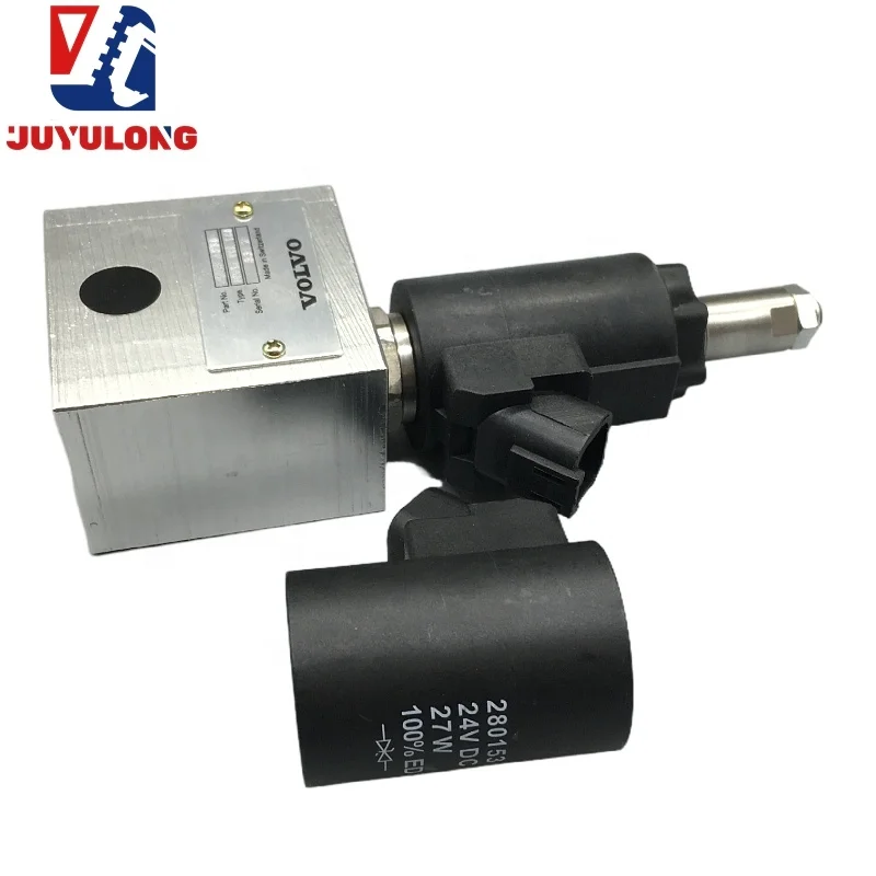JUYULONG для Volvo EC360 460 480 экскаватора гидравлический насос вентиляторный электромагнитный клапан двигателя детали 14616530 строительной техники