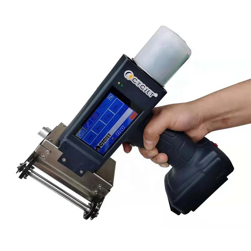 Portable Handjet Inkjet Printer For Wood Fabric Metal Large Printing Characters