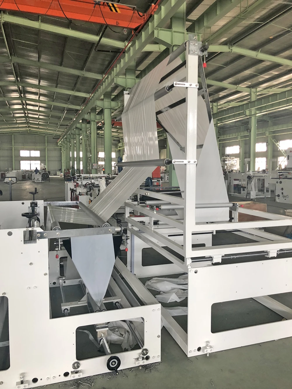 
Automatic multifunctional security duty free courier bag making machine 