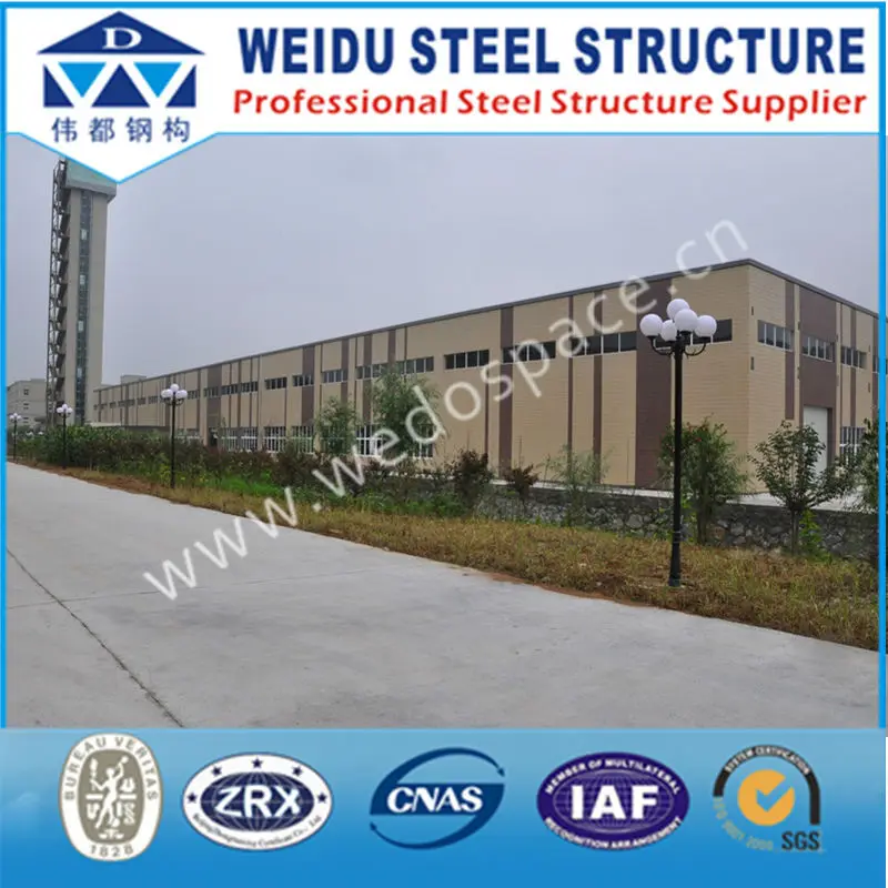 
prefabricated steel structural wearhouse 
