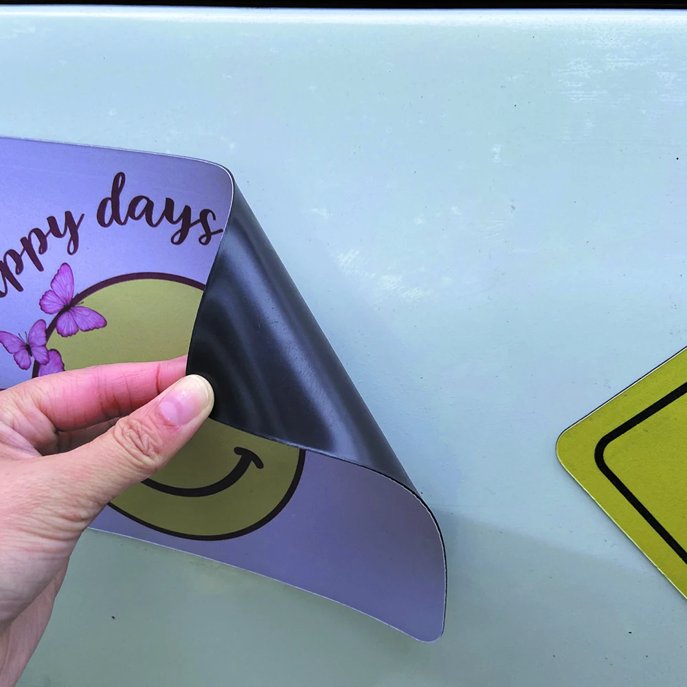 Custom new magnetic student driver stickers car bumper magnetic car magnet stickers baby on car