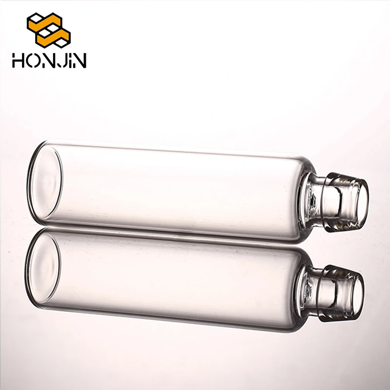 Custom Medicine Vial Box with 10ml Neutral Mini Glass Bottle Small Sample Injection Vial