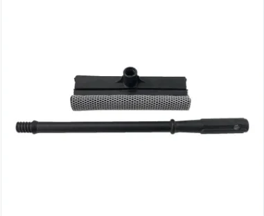 10-Inch Window Washer Squeegee with 20-Inch Durable Plastic handle