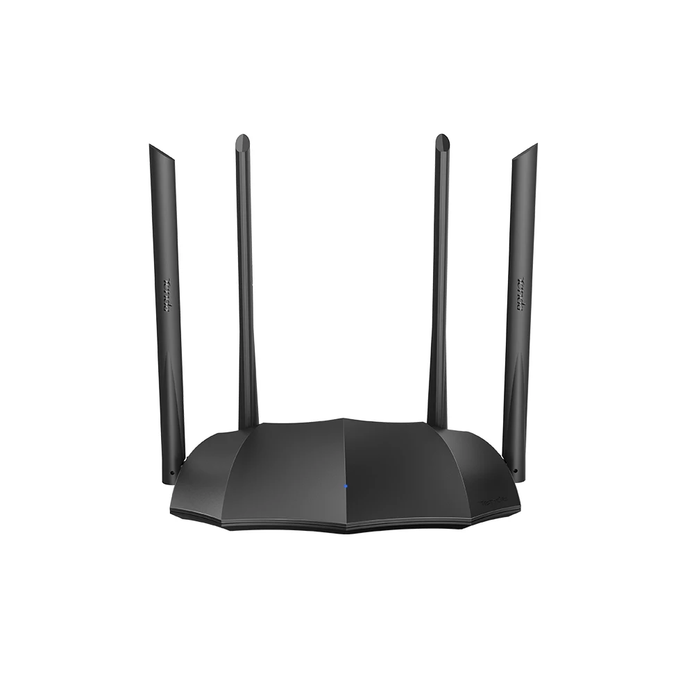 Factory Hot Sell English Menu Tenda AC8 Used Wireless Router AC1200 Dual band 2.4G/5G WIFI Router 802.11AC Full Gigabit Port