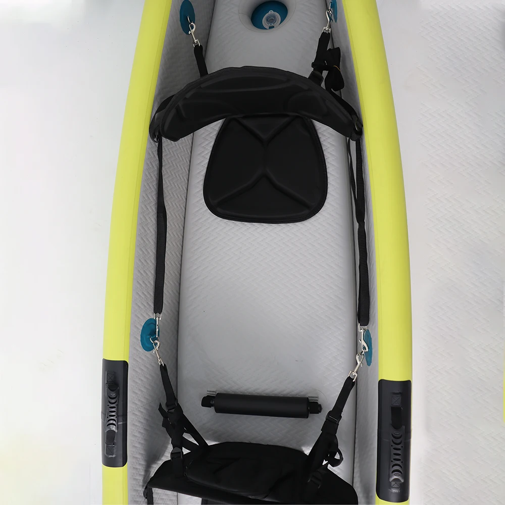 2seats Inflatable Boat Rives Gonfiabile Ocean Fishing  Air Canoe Inflatable Kayak