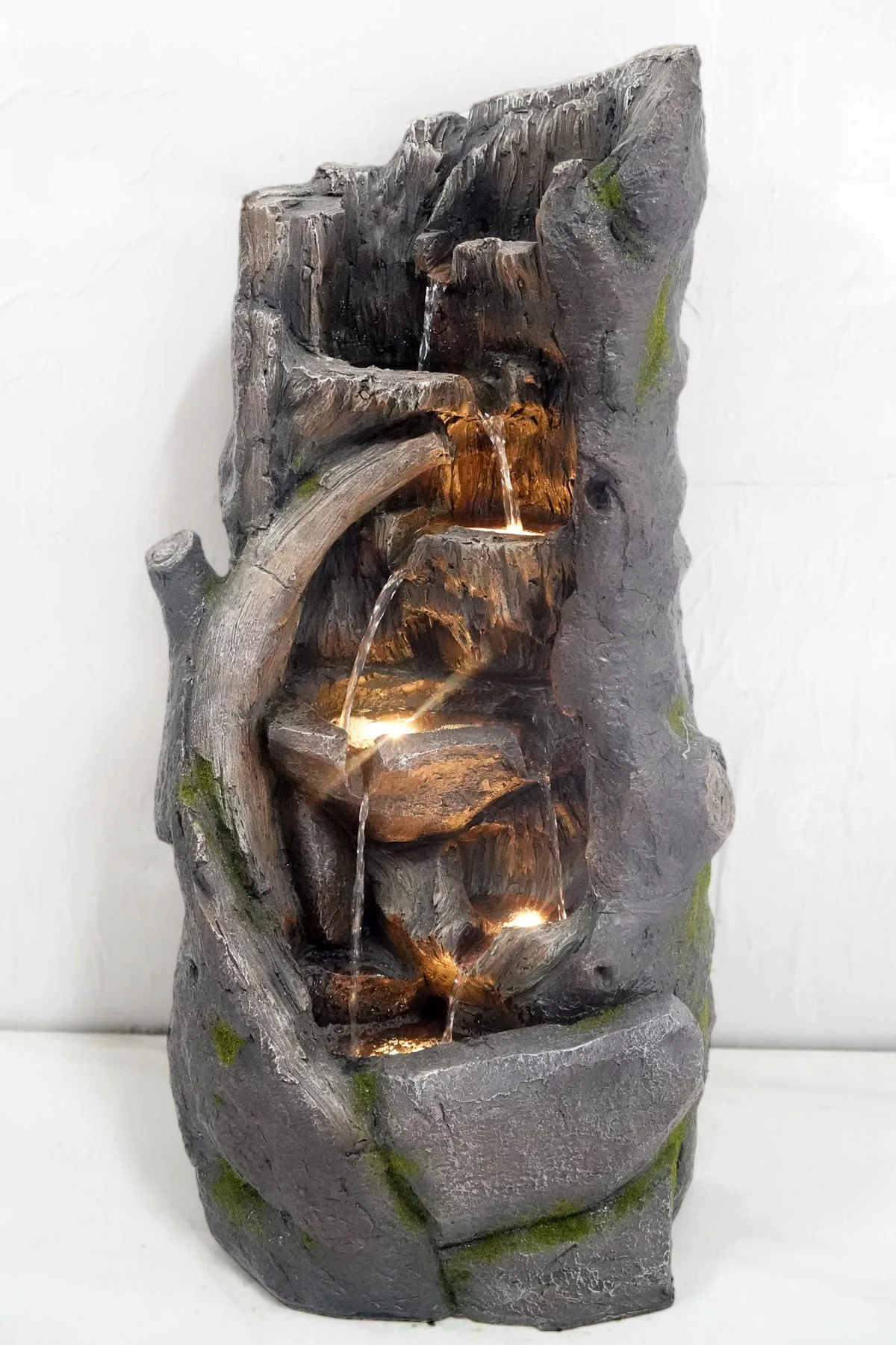 Hand Carved Garden Water Fountain Custom Fantastic Design Water Fountain Wine Jar Fountain
