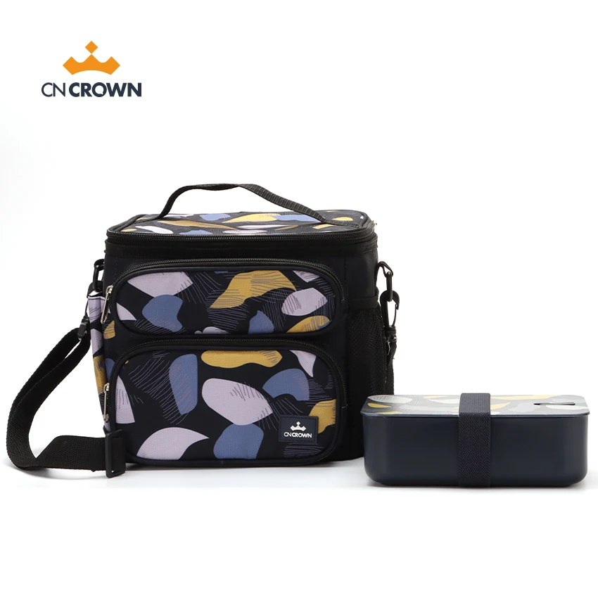 2023 Manufacturer Lunch Box Bag Microwave Safe Adult Bento Lunch Box Set with Cooler Bag