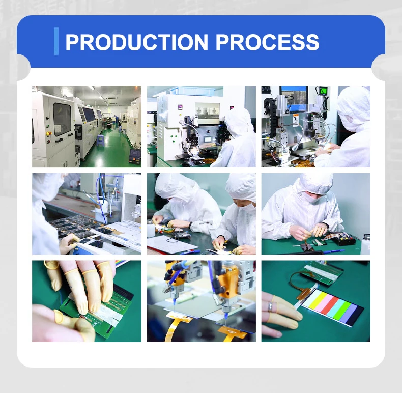 7 inch touch screen 1024X600 BOE ips Industrial panel assembly screen lvds interface LCD module screen factory Price wholesale