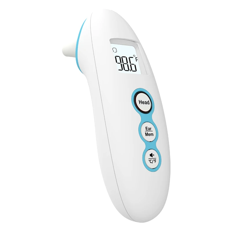 CE certified audiophile forehead infrared medical digital thermometer non-contact liquid crystal infrared thermometer
