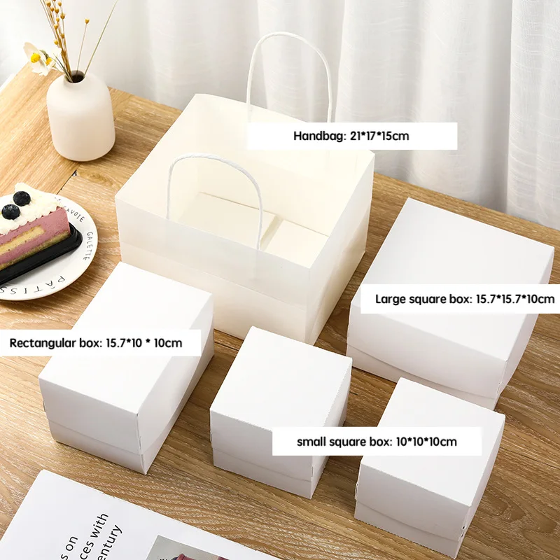 Roll Cake Slice Box Wholesale Mini Paper Swiss Portable Birthday Party Cupcake Packaging Wedding Cake Boxes Sri Lanka Paperboard