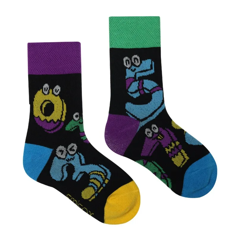 custom cute girl boy cotton socks colourful horse riding custom kids socks teen boy child tube socks