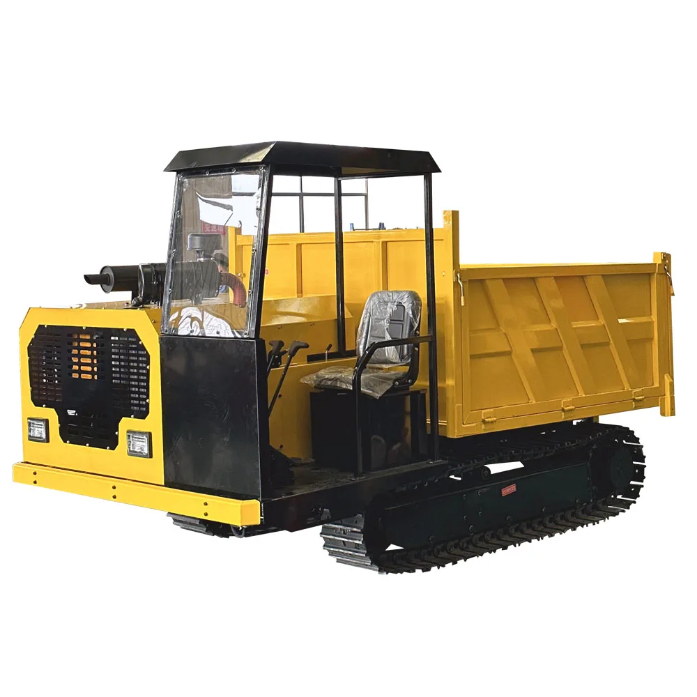 New Good Working Condition Agriculture Forestry Orchard Carrier Diesel Self Loading Mini Dumper