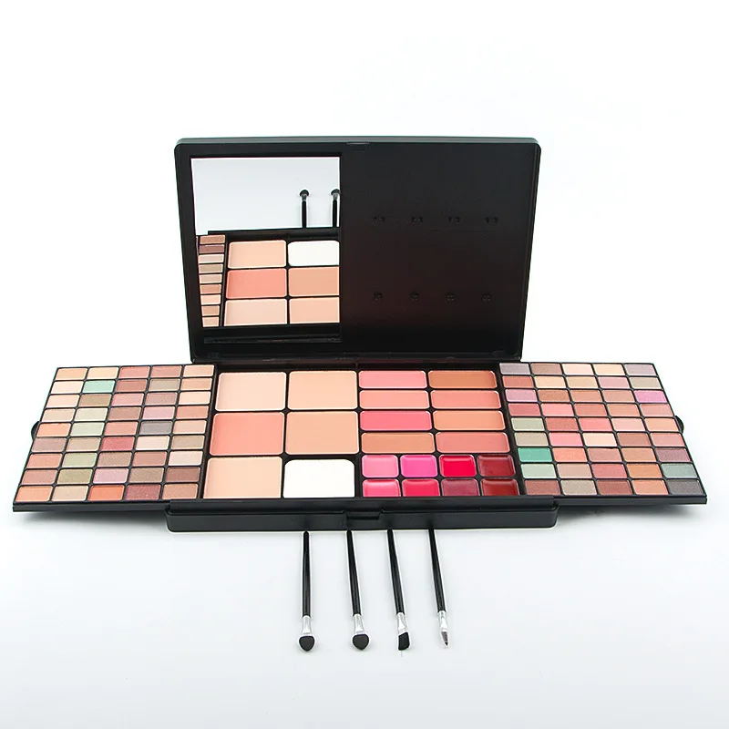 112 color 4 in 1 eyeshadow blush powder lip gloss Makeup set Export Foreign trade cross-border makeup set