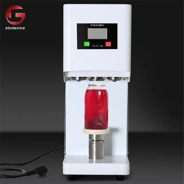 Metal Can Sealing Machine Beverage Plastic Automatic Bottle Sealer Machine Intelligent PET Tin Can Seamer