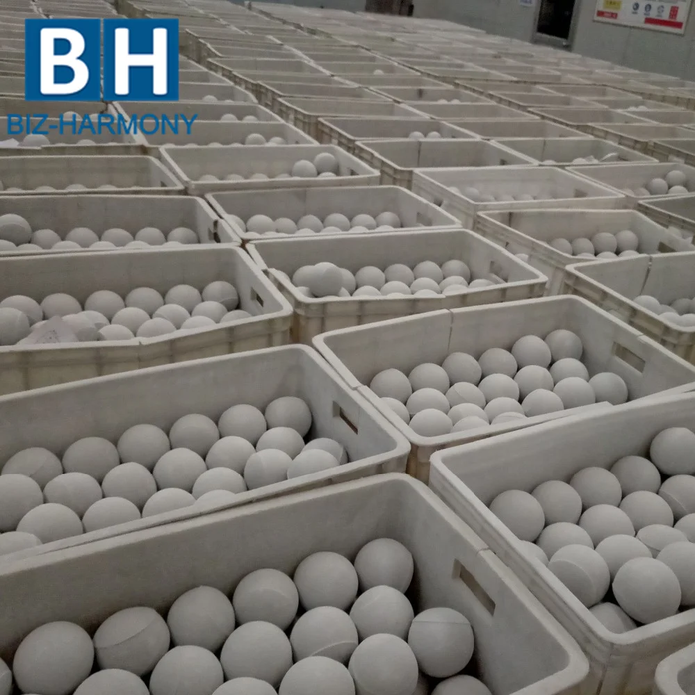 
High density 17-19% Al2O3 inert alumina ceramic ball 3mm 6mm 10mm support media grinding balls 