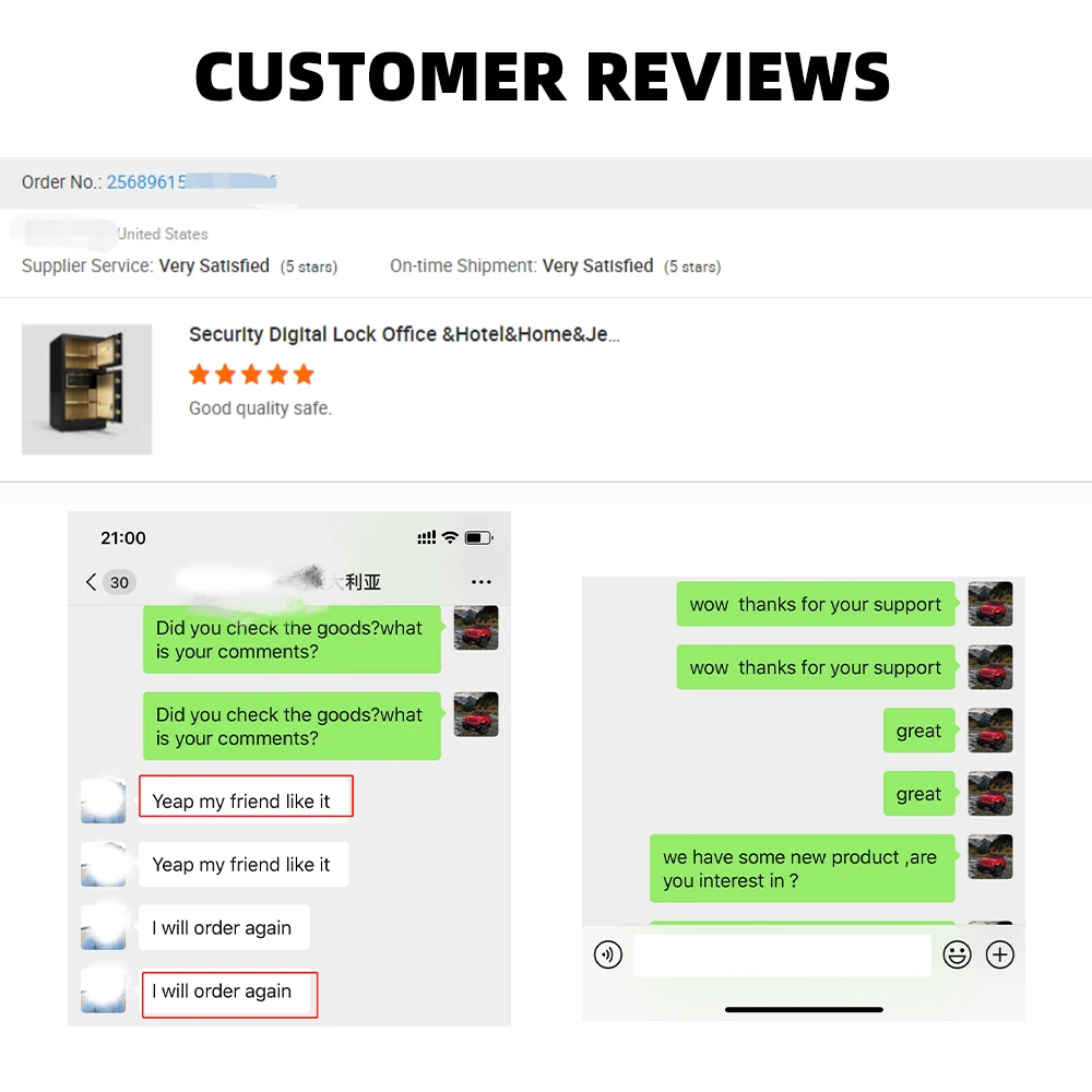 high security digital passcode safe box for sale business smart safes