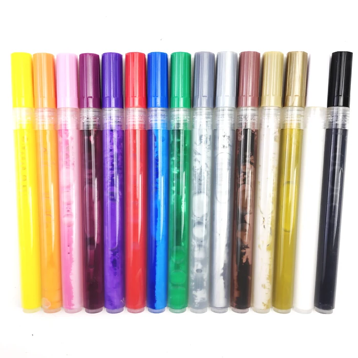 High Quality Private Logo Multicolor Water Based Ink Acrylic Paint Marker