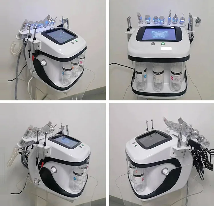 Top Quality Low Price 6 In 1 Hydra Oxy Jet Dermabrasion Hydro Aqua Beauty Face peel Equipment Salon Facial Machine