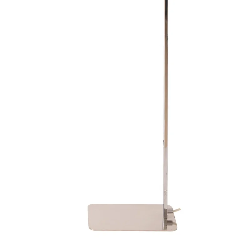 New best seller flexible polished aluminum color changing LED standing floor lamp