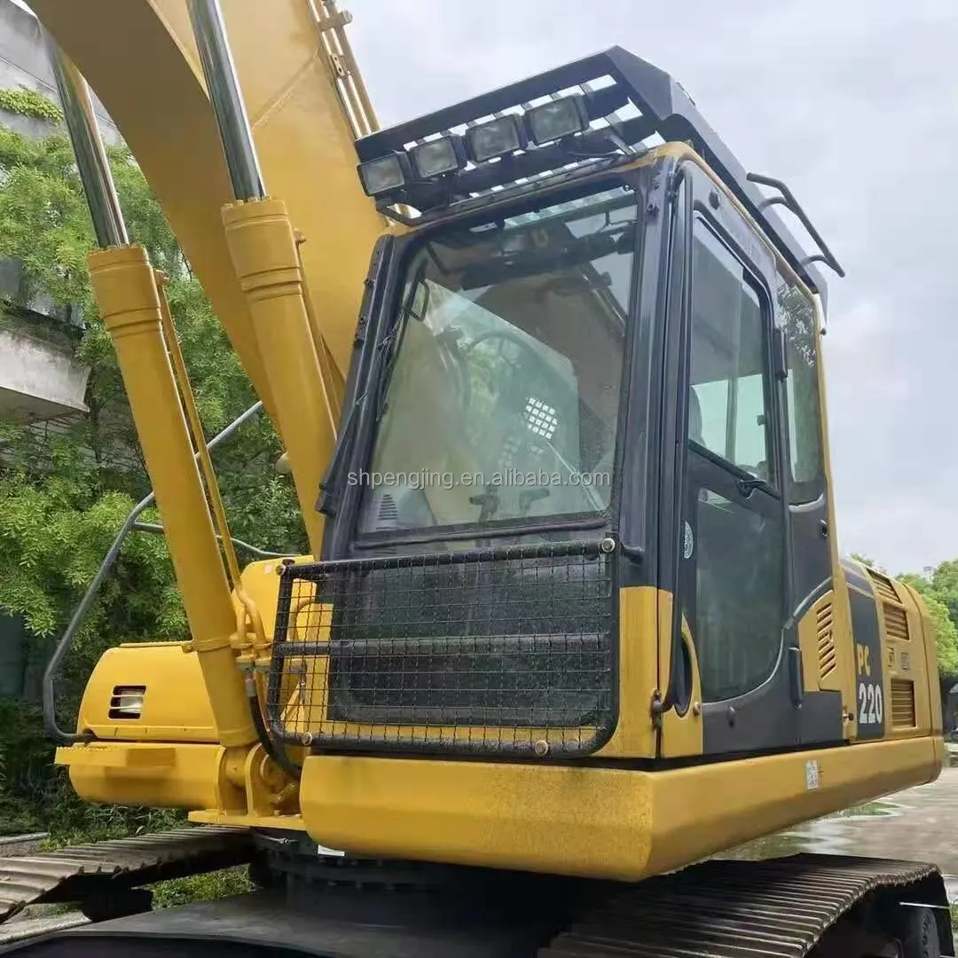 Экскаватор Komatsu PC220-8 Японии 23-тонный гидравлический гусеничный экскаватор произведенный в 2022 экскаватор-погрузчик строительный 220