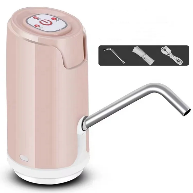 Bottled Water Dispenser Pumping USB Rechargeable Household Electric Pure Bucket Wireless Water Pressure Pump