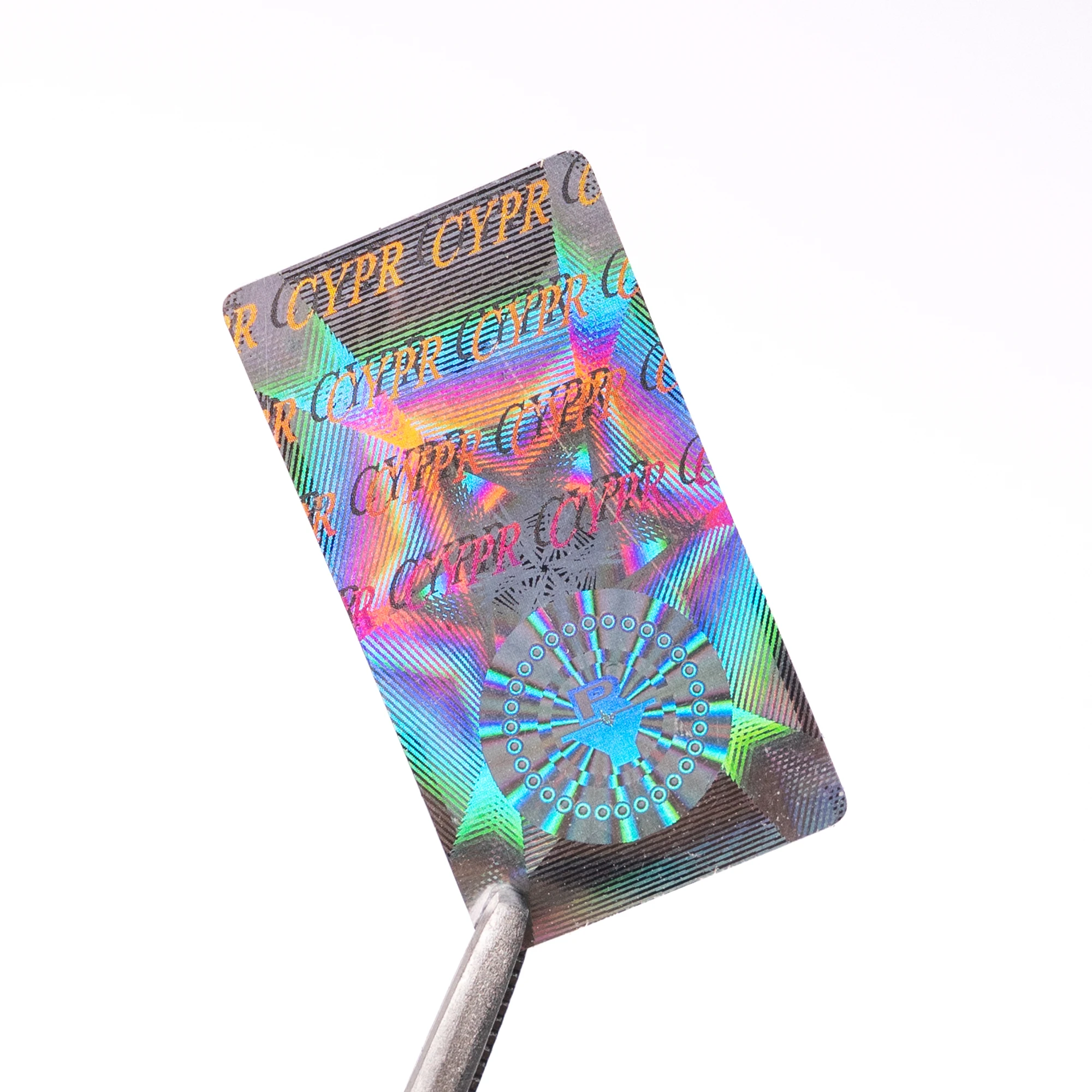 Printing Vinyl Uv Sticker Hologram Sticker Roll Custom Authenticity Hologram Sticker Sheet 3d Holographic Security Label