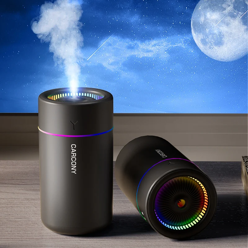 Best Selling 280ml Mini USB Air Humidifier Bottle Portable Colorful Air Humidifier for Bedroom Home Car
