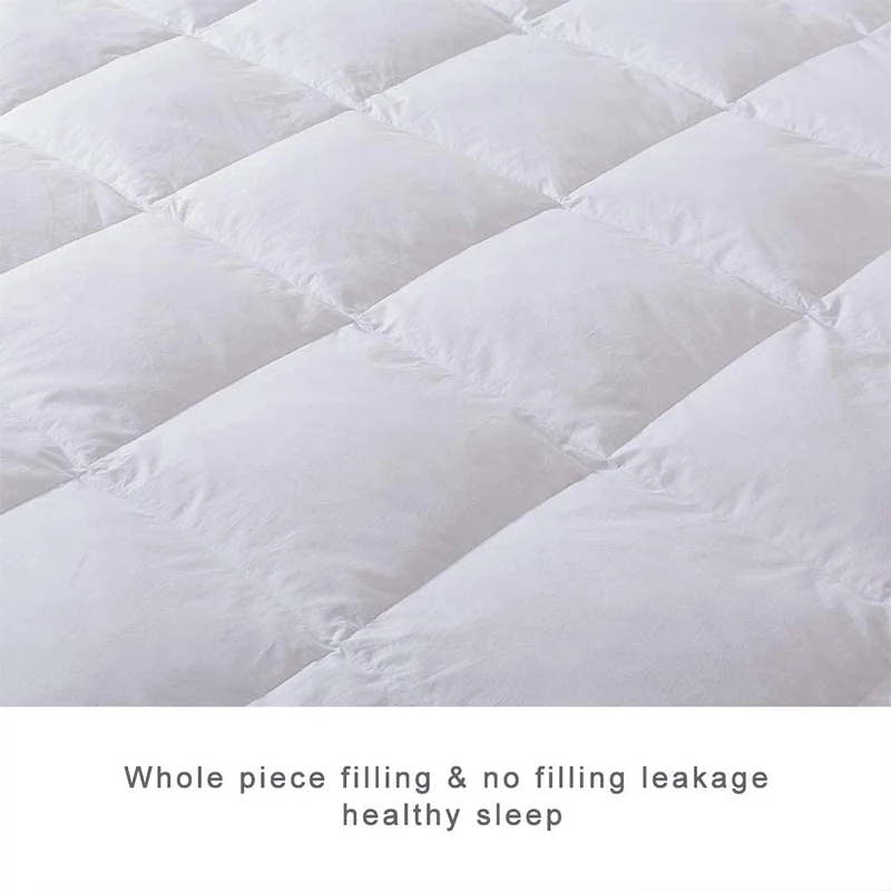 Reversible Down Alternative Quilted Duvet Insert with Corner Tabs Machine Washable All Season Comforter For Luxury Hotel