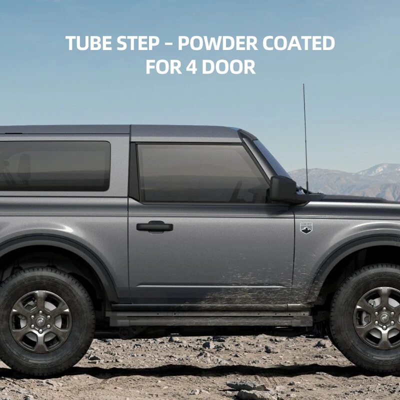 Good Quality Car Running Boards Side Step Bar Pedals For Ford Bronco 2021 Accessories