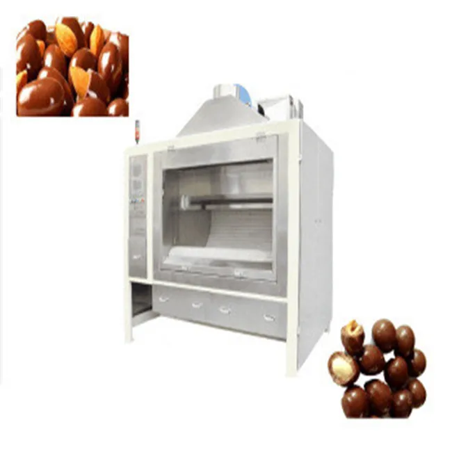 Automatic chocolate sugar coater chocolate belt coater