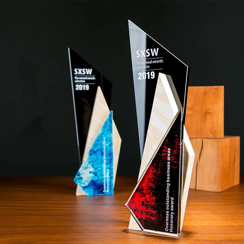 Crystal Trophy High Grade Manufacturers Wholesale Sport Cup Souvenir Custom Design Made Awards Glass Crystal Trophy