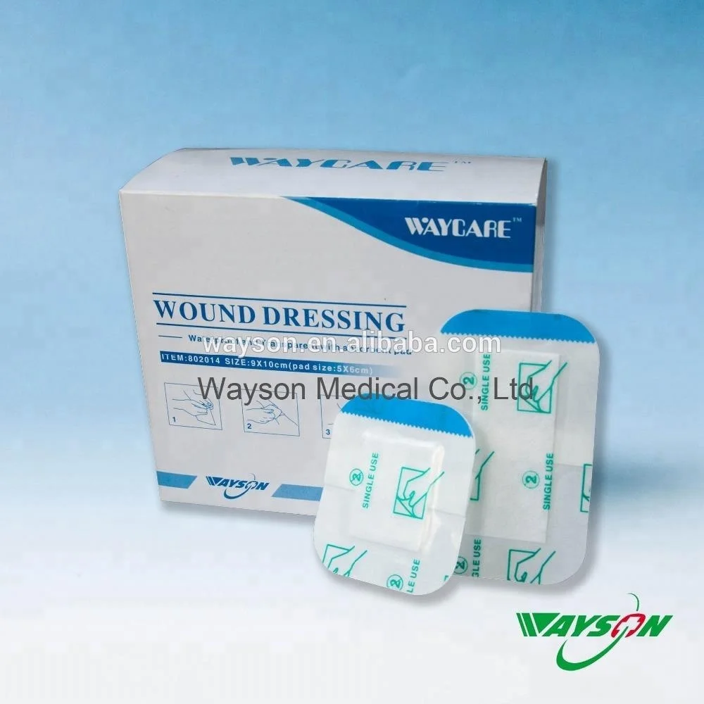 waterproof wound dressing pad