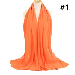 Finest Hijab Perfect Heavy Chiffon Hijab Matching Color Chiffon Hijab With low price
