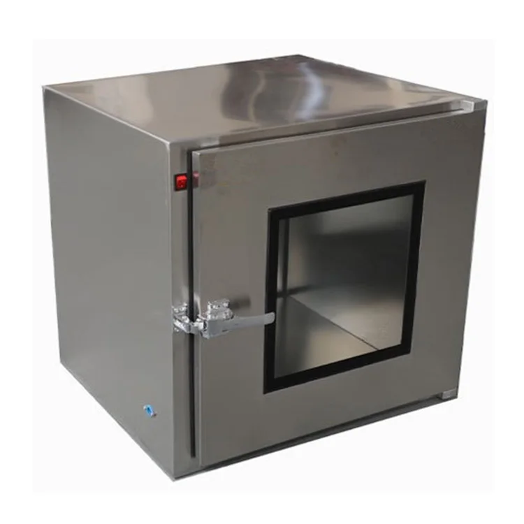ISO Standard Mechanical Interlock Stainless Steel Cleanroom Passbox