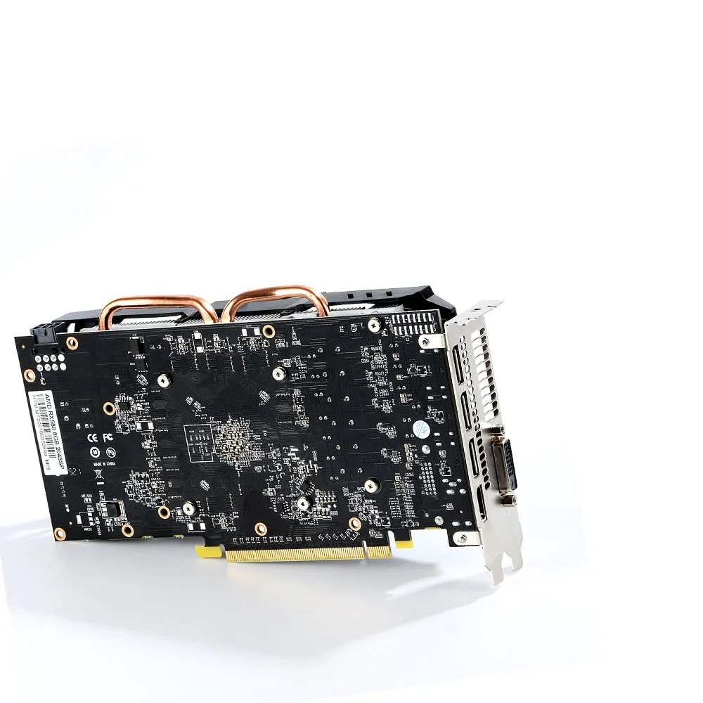 New Radeon RX 580 8GB Graphics Cards  2048SP Video Screen Cards GPU Desktop Computer Game Map For rigs