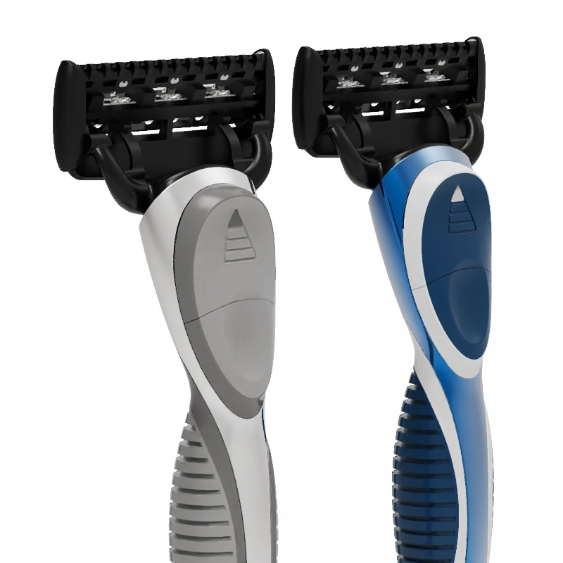 Imported Sharp Razor Handle Hot Sale Razor Customized Logo Printing Razor Wholeset