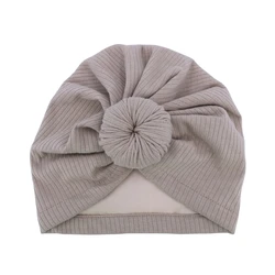 Silky Satin Lined Turban Hat for Babies Infant Toddler Girls Boys Bonnet Newborn Beanie Little Kids Sleep Caps Head Wraps