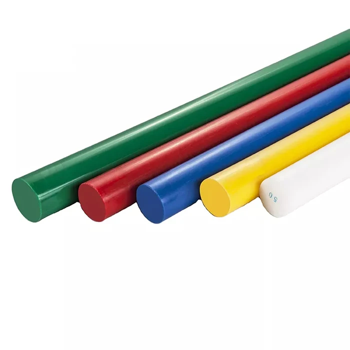 natural Pom Extruded Uhmwpe Polyethylene Plastic Rod Uhmw Pe Solid Round Rod