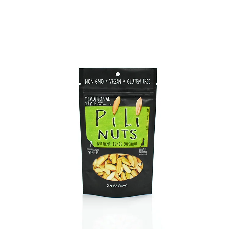 Customized Stand up Heat Seal Resealable Food Sugar Plastic Packaging Bag